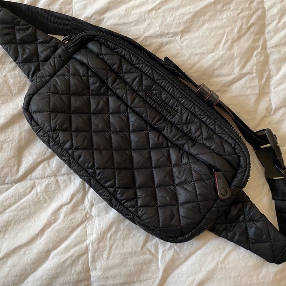 MZ Wallace Large Metro Belt Bag in Black gently used condition - Picture 2 of 4